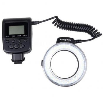 Anillo Macro LED para Cámaras DSLR de Canon, Olympus y Panasonic