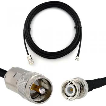 Câble Coaxial 15m BNC mâle à PL259
