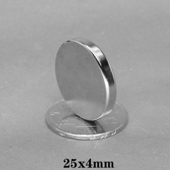 Powerful 25x4mm Neodymium Magnets