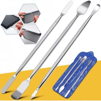Mobile Device Opening Hand Tool Set – 3 Metal Spudgers for iPhone & iPad