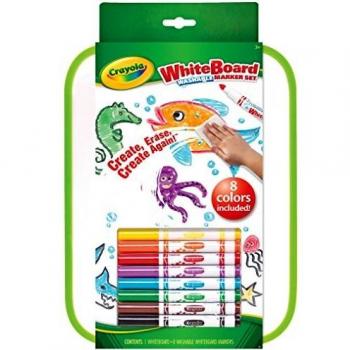 Erasing Easel: Dual‑Side Whiteboard with 8 Markers