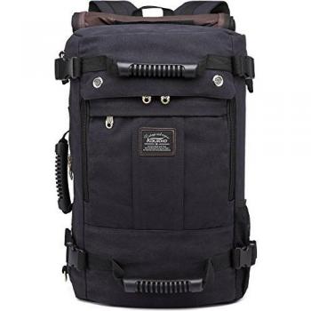 KAUKKO Sac à dos en toile élégant pour hommes et femmes