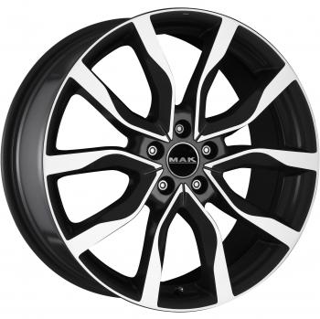 MAK HIGHLANDS 21 Zoll Alufelge 9,5J 5x120 ET49 Schwarz