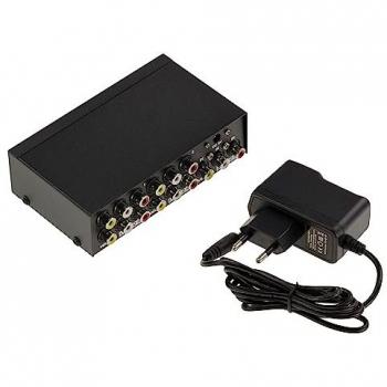 Répartiteur audio vidéo type splitter 4 sorties