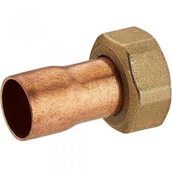 Raccordo Ferro/Rame Ø12 Dado Prigioniero, 2 Pezzi, F12x17 – NOYON & THIEBAULT