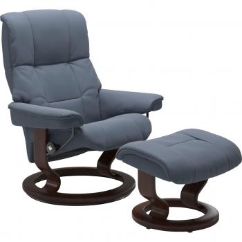 Stressless® Mayfair Relaxsessel Set mit Hocker, Classic Base, Braun