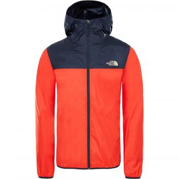 NORTH FACE Herren‑Cyclone 2 Cap‑Jacke in Feuerring / Urbane Marine – Medium