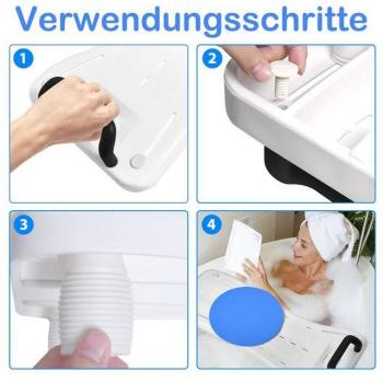 Multifunktionale Badewannenablage