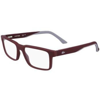 Lacoste L2922 603 Red Men's Spectacles – 53 mm, Stylish Squared Shape
