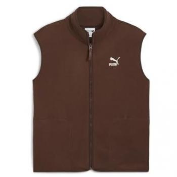 PUMA CLASSICS Relaxed Weste für Herren, M, espresso braun