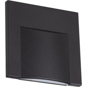 Kanlux Applique + Plafoniera LED ERINUS Nero 33333 (15 lm)