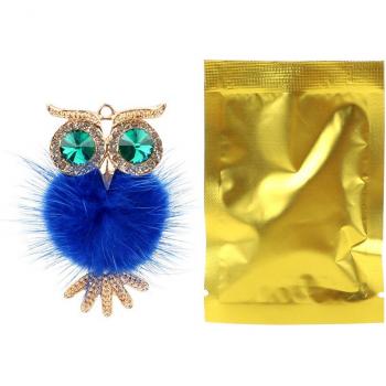 Crystal Owl Solid Fragrance Clip