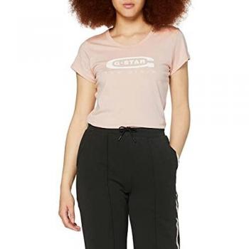 T-shirt G-STAR RAW Graphic Logo 20 Slim, Rose, X-Large