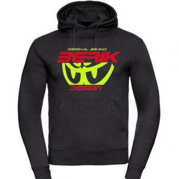 Felpa Berik The New Eye Uomo Rosso Blu Giallo M