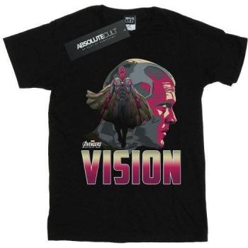 Marvel Avengers Infinity War Vision T-Shirt L schwarz