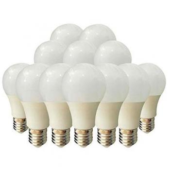 Pack de 12 Bombillas LED Cálidas 10W E27