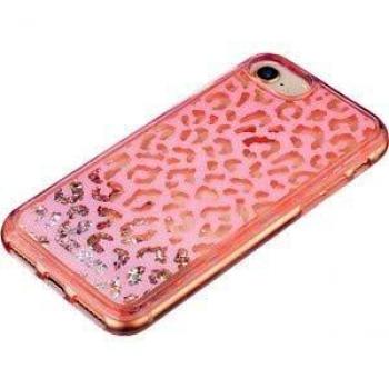 Cellularline Stardust Leopard Custodia per Cellulare Rosa 11,9 cm