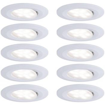 Cuenco Rotativo Paulmann 9 cm Blanco