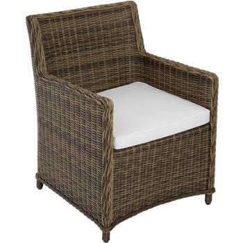 Poltrona con Cuscino Spesso Tectake 403236