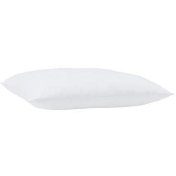Set di piumini bianco 140x200 cm con cuscino microfibra