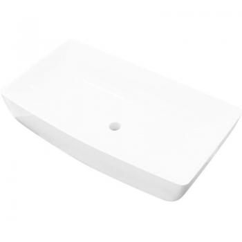 Vasque de salle de bain rectangulaire 71 x 39 cm