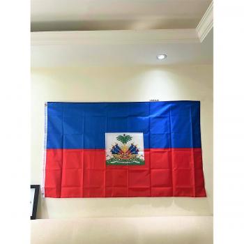 Drapeau de la République d'Haïti 90x150cm 100% Polyester