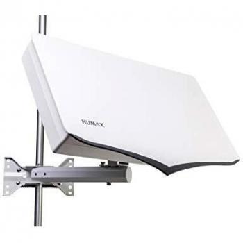 Quad Antenna Satellitare Bianco H40D4 di Humax