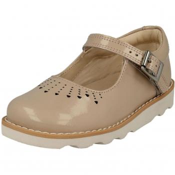 Chicas Clarks Salto Corona Beige