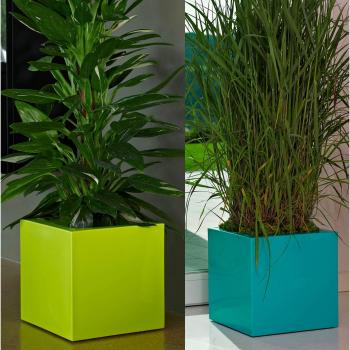 Supporto Fiori Kube Gloss Dimensione 40 cm Rettangolare