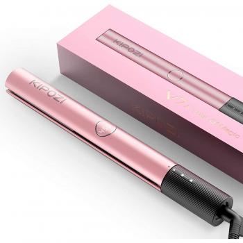 Plancha de Pelo KIPOZI con Tecnología de Calentamiento en 30s