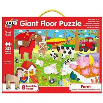Puzle Gigante De Suelo Granja