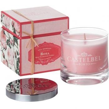 Castelbel Rosa 210g Candela Aromatica