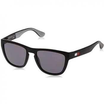 Tommy Hilfiger Men's th 1557/s Sunnies in Black Grey Color, Lens Width 54mm