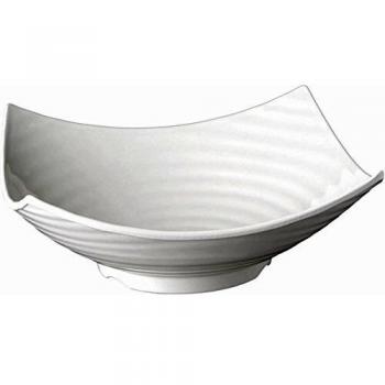 Schale GLOBAL BUFFET APS 3 l – 32,5 × 32,5 × 12 cm – Weiße Melamin‑Form