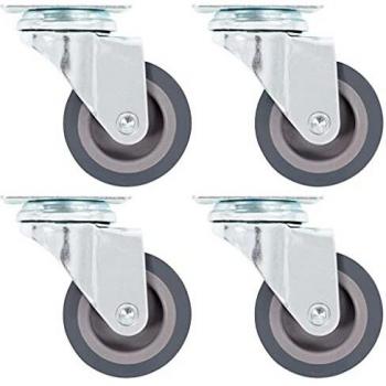50 mm Swivel Casters, 4-piece set, Vidaxl