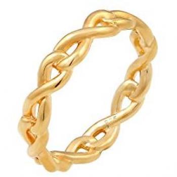 Elli Fingerring Unendlichkeit Cut-Out 925 Silber
