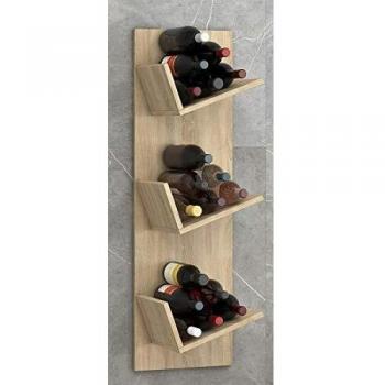 Scaffale in Legno Vinosi – Appendino per vino 3 fl. – VCM