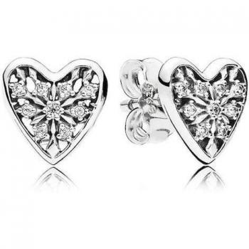 Pendientes Pandora Plata Mujer