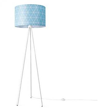 Lampadaire Moderne Rose et Bleu