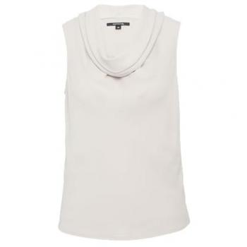 Comma Shirt mit Wasserfall-Design