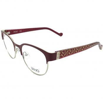 Liu Jo Frauen-Brillenfassung LJ2112 620 mm 51 – Rot semimatte Oberfläche