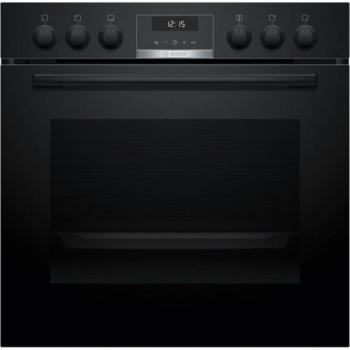 BOSCH Elektro‑Herd‑Set „HND611LS67“ – 4 Kochfelder, Schnellaufheizung, Halogenlicht