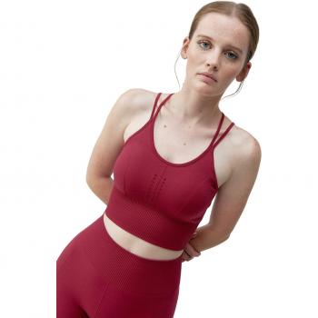Top Reggiseno Born Living Yoga India Rosso Intenso