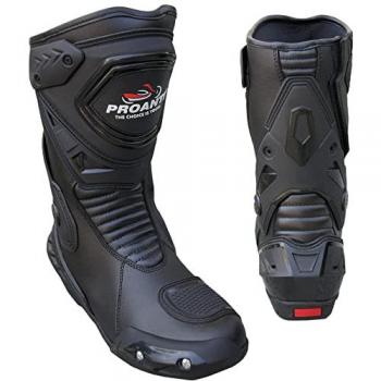 PROANTI Bikerstiefel Gr. 41, schwarz