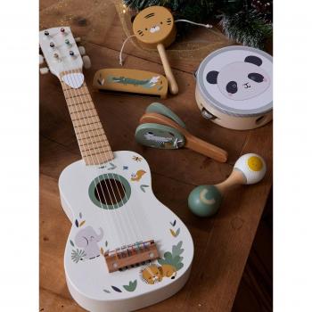 Set VERTBAUDET: Instrumentos de Madera Tropical, 6 piezas, Certificado FSC, Tanzania