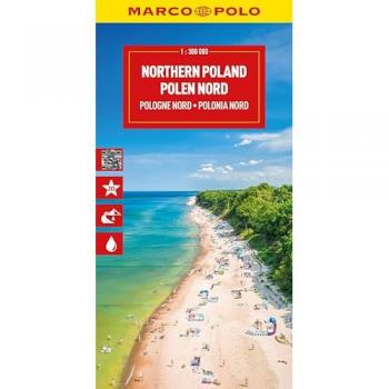 MARCO POLO Reisekarte Polen Nord 1:300.000: wegenkaart 1:300.000 (Marco Polo Wegenkaart)