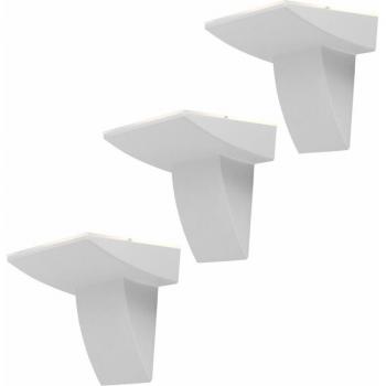 Applique lumineuse extérieure blanche 24 x17,5 x14 cm – lot de 3