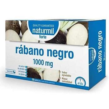 Rábano Negro Naturmil 20 Ampolas Bebíveis