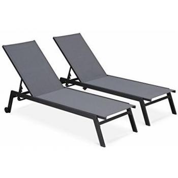 SolarFlex Set di 2 lettini