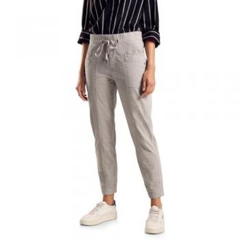Pantalon Femme Street One en beige Taille 44